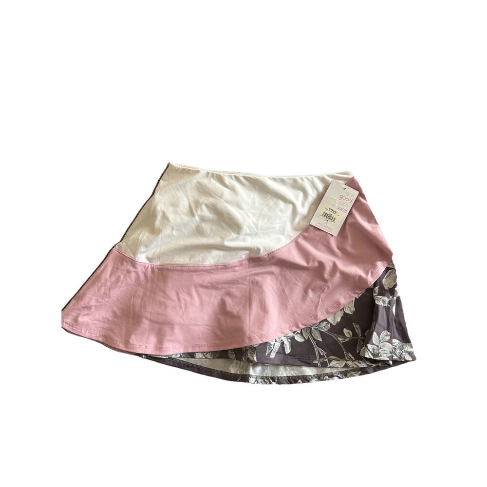 EleVen by Venus Williams Triple Threat Skirt XS Pink Floral Tennis‎ Skort